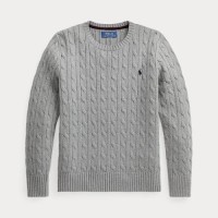 Men's Round neck cable Sweater