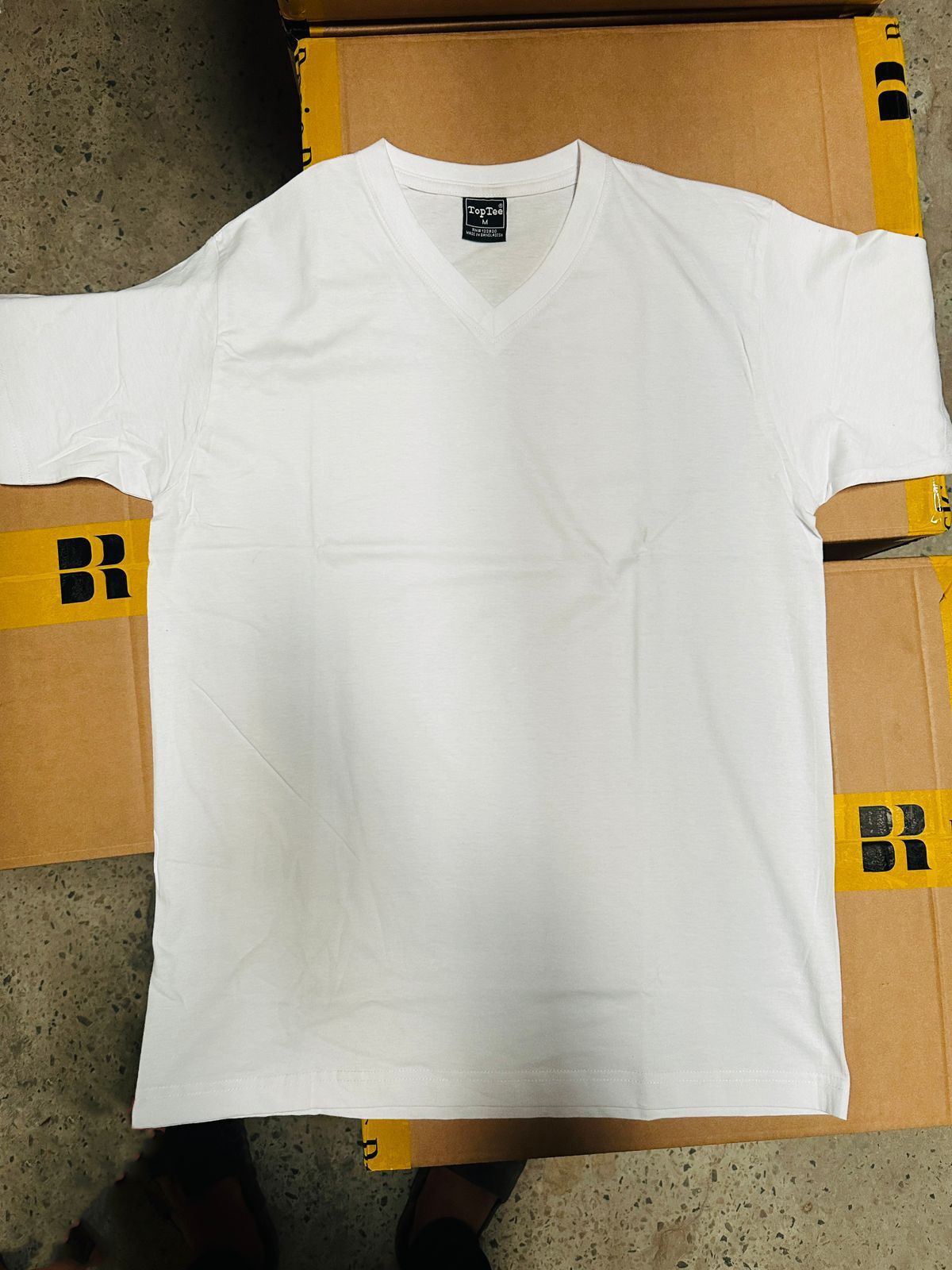 Solid t-shirt (Round &V neck) tube body